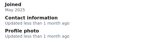 Graphic 7: Profile details from the DPRK operative’s resume account.